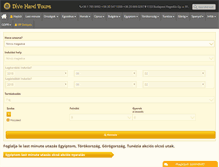 Tablet Screenshot of divehardtours.com